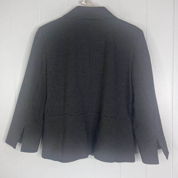 Sandro Sportswear Black and White Polka Dot Blazer SZ M - Picture 5 of 6
